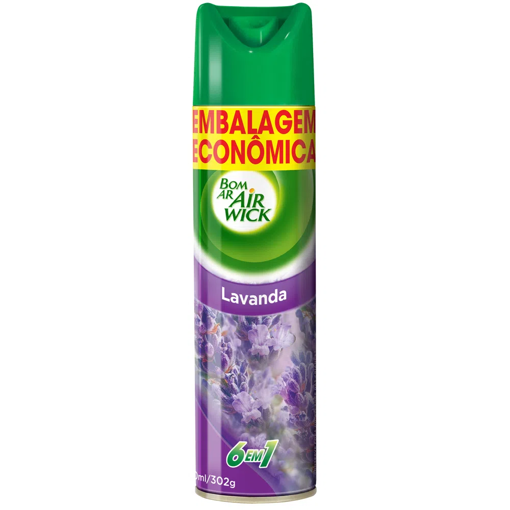 BOM AR AEROSOL LAVANDA EMB. 360 ML