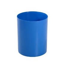 CESTO 30X24 14 LTS AZUL S/ ADESIVOS
