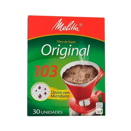 FILTRO DE PAPEL MELITA 103 PCT C/ 30 UND