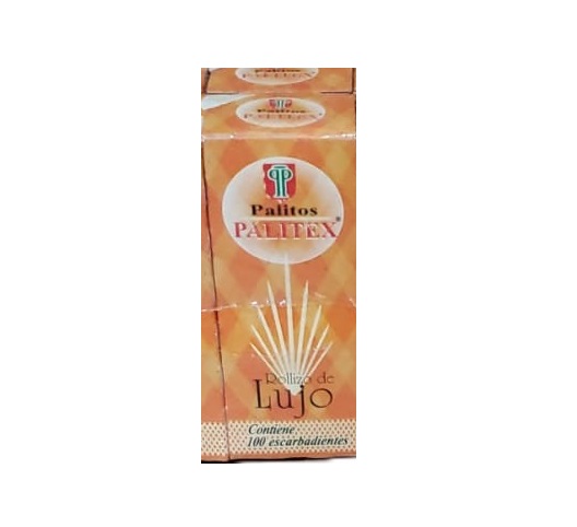 PALITO DE DENTE CX C/ 100 UND