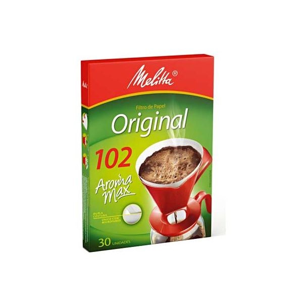 FILTRO DE PAPEL MELITA 102 PCT C/ 30 UND