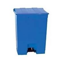 COLETOR DE PEDAL 60 LITROS AZUL