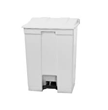 COLETOR DE PEDAL 60 LITROS BRANCO