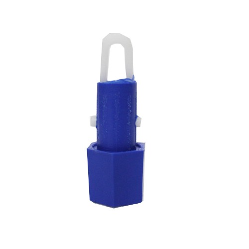 PONTEIRA HEXAGONAL AZUL COM MOLA