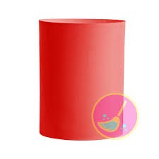 CESTO 30X24 14 LTS VERMELHO S/ADESIVO
