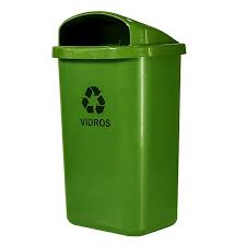 COLETOR LIXO 50 LT MARFINITE VERDE