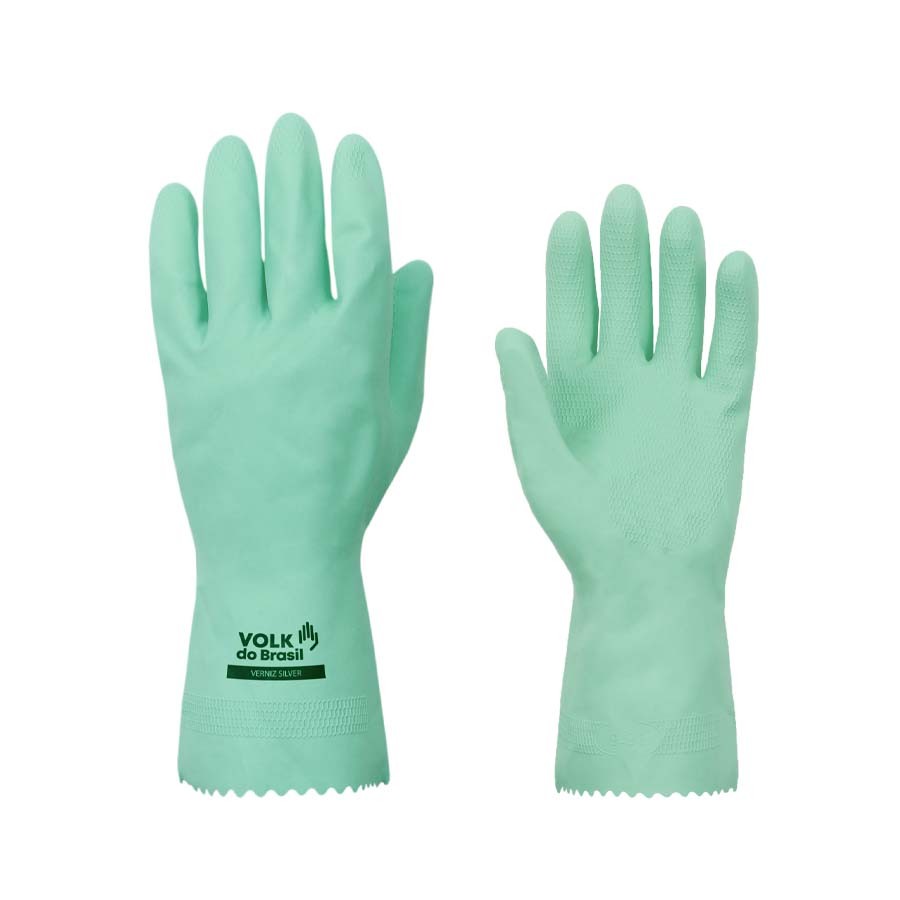 LUVA VERNIZ (G) SILVER PLUS VERDE VOLK