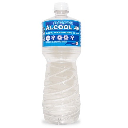ALCOOL LIQ 46% INPM FLAMAGEL 1000 ML