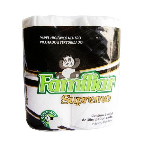 PAPEL HIG. FAMILIAR 100% CEL VIRG. 4X30M