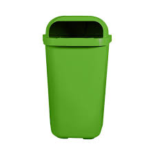 COLETOR LIXO 50 LT LARPLASTICO VERDE