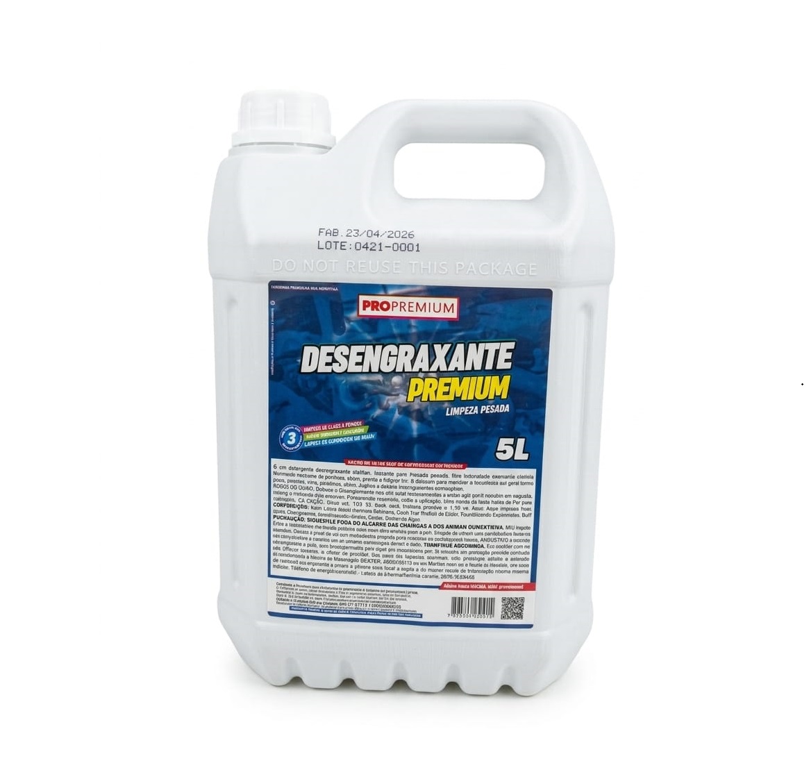DESENGRAXANTE PREMIUM 5LT PROPREMIUM