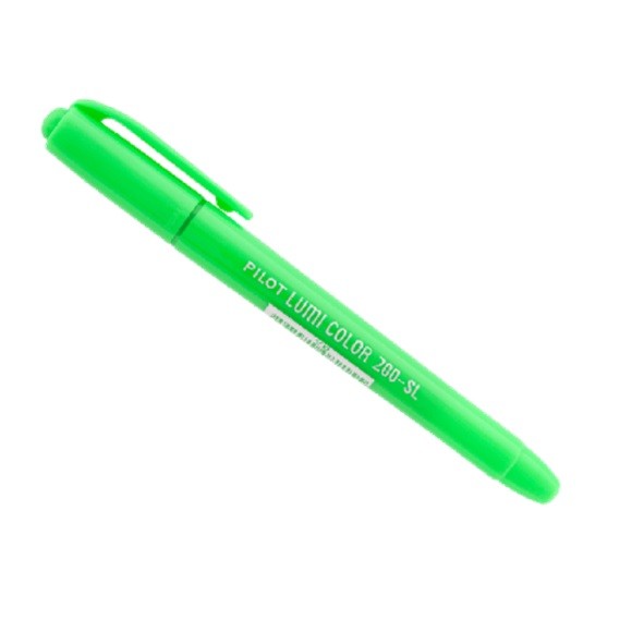 MARCA TEXTO LUMICOLOR PILOT VERDE
