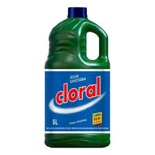 AGUA SANITARIA CLORAL BB/ 5 LTS