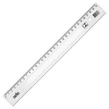 REGUA ACRILICA ACRILICA DELLO 30 CM