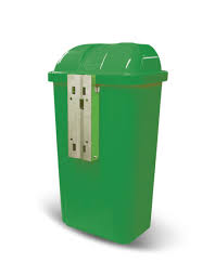 COLETOR LIXO 50 LT BRALIMPIA VERDE
