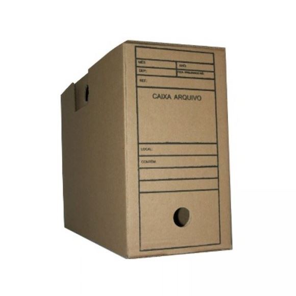 ARQUIVO MORTO PQ 35X24X14 KRAFT SAPELBA