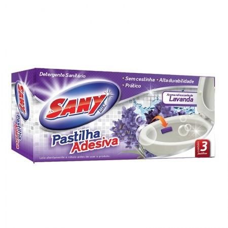 PASTILHA ADESIVA SANYMIX LAVANDA C/3 UND