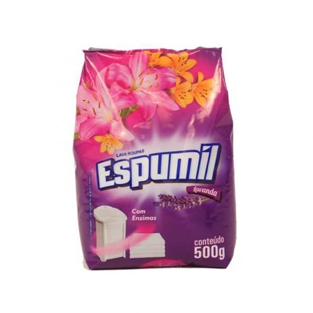 SABAO EM PO ESPUMIL LAVANDA PCT 400GR