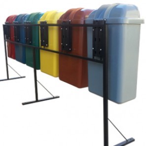 SUPORTE DE 6 PAPELEIRAS LARPLASTICO