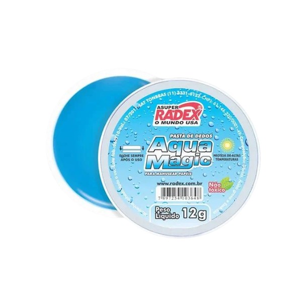 MOLHA DEDO AQUA TRANSP RADEX 12GR