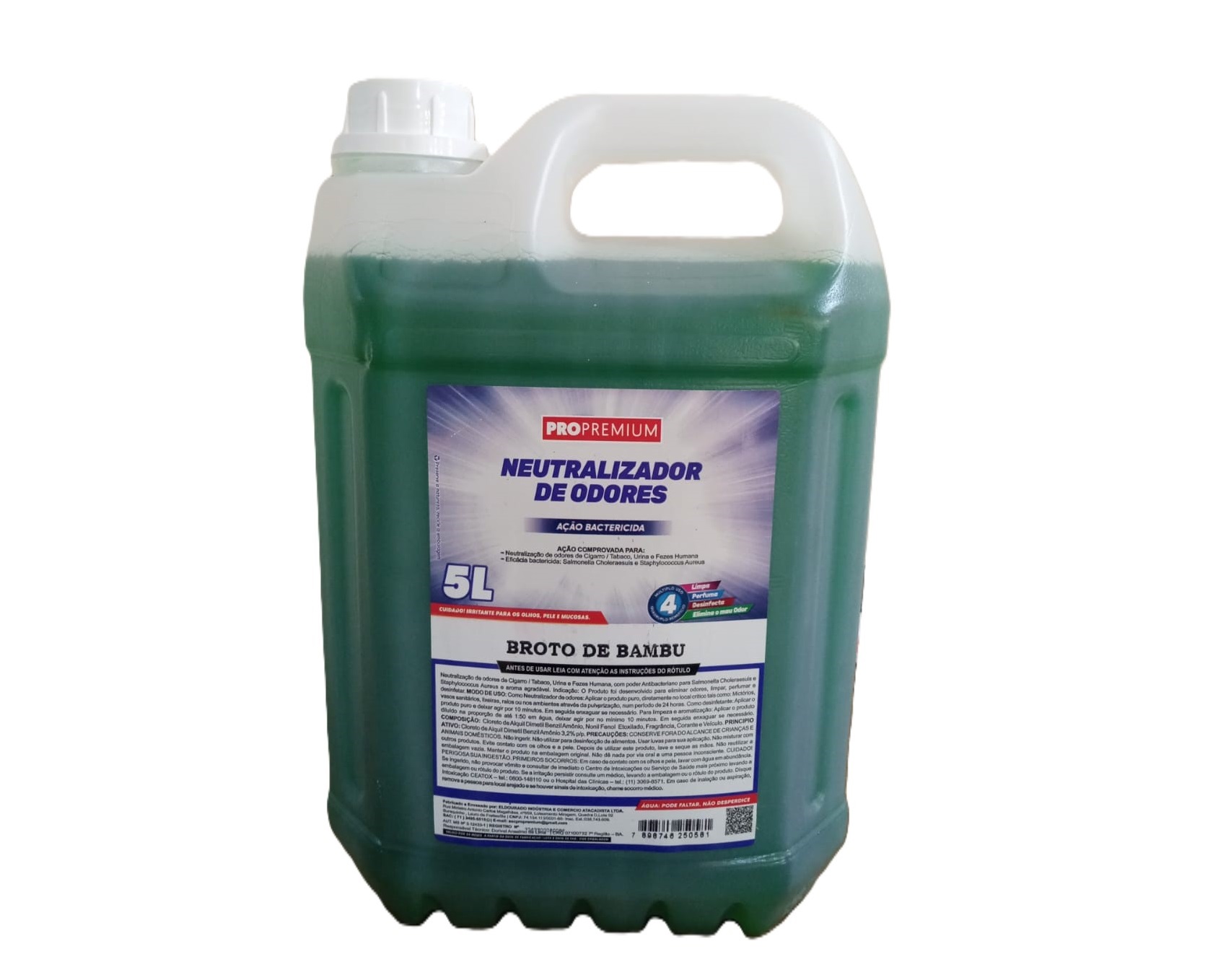 NEUTRALIZADOR ODORES BROTO BAMBU 5LT PRO