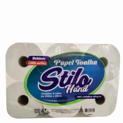 PAPEL TOALHA BOB STILO 24GR 06X200MT 