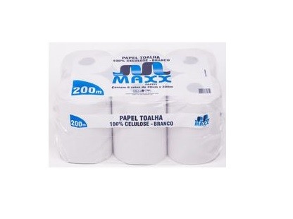 PAPEL TOALHA BOB MAXX NEUTRO 06X200MT