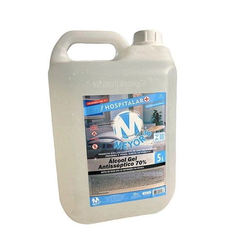 ALCOOL GEL 70% MEYORS  BB/ 5LTS
