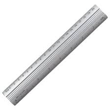 REGUA DE POLEGADA 20CM METAL