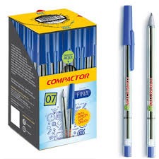 CANETA COMPACTOR 07 AZUL