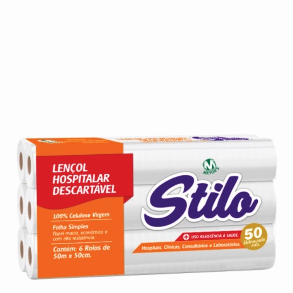 LENCOL HOSP. 50X50 MEYORS 100% 6 RLS