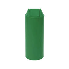 CESTO 51X24 23L VERDE C/ TAMPA BASCUL