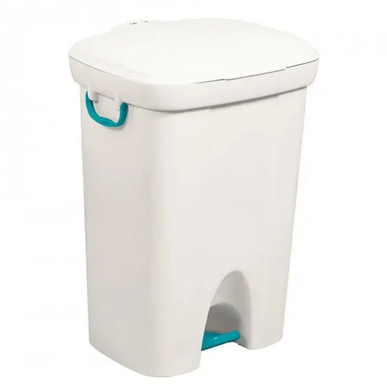 LIXEIRA C/ PEDAL 72L BRANCA BETTANIN