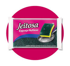 ESPONJA DUPLA FACE JEITOSA EMB INDIVIDUA