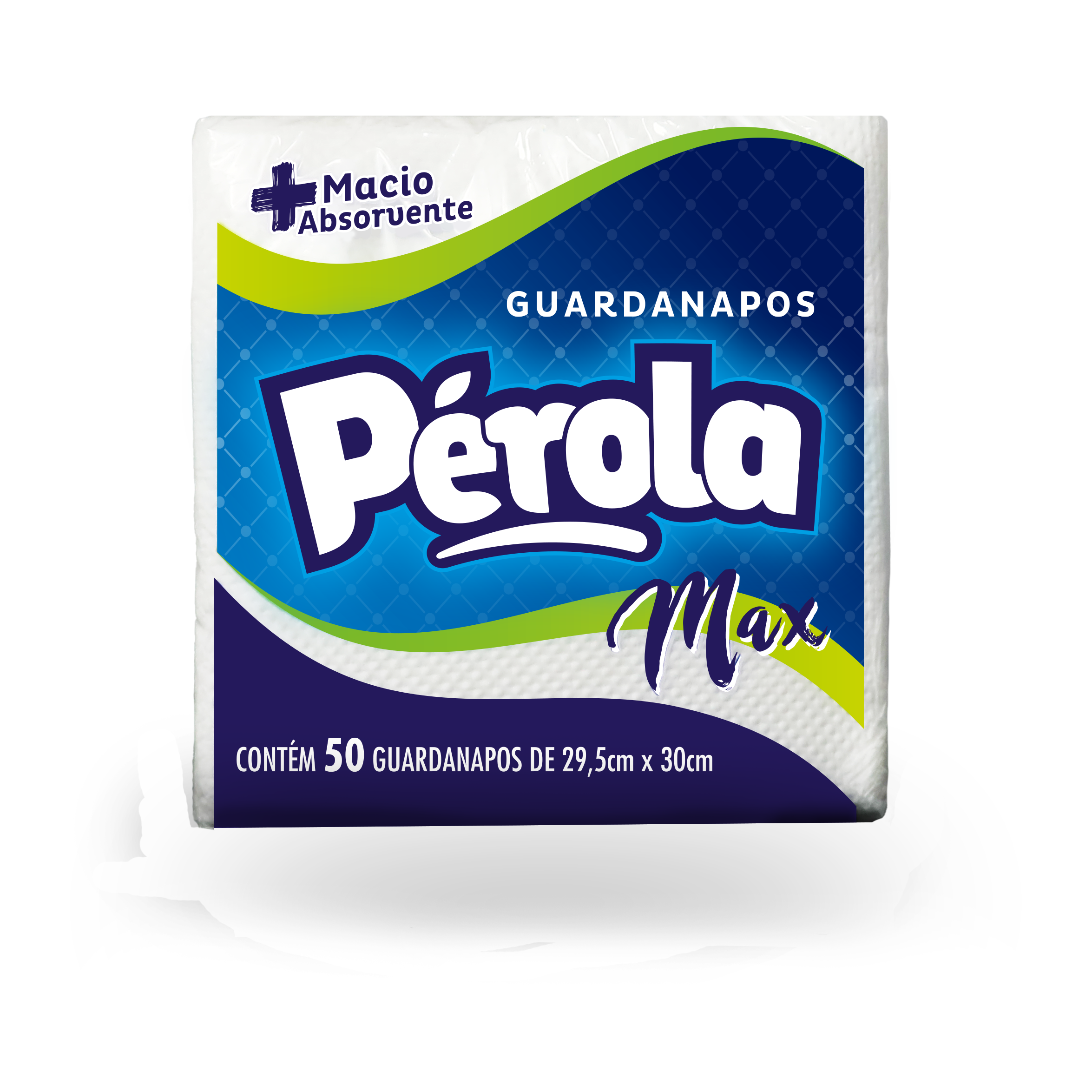 GUARDANAPO PEROLA MAX 29,5X30CM C/50FLS