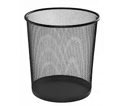 CESTO TELADO METAL 12,5L SUPERPRO PRETO