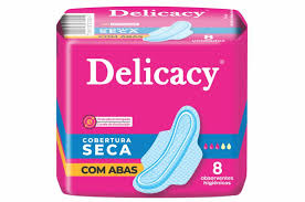 ABSORVENTE COM ABAS DELICACY