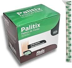 PALITO DE DENTE SACHE CX C/1000U PALITIX