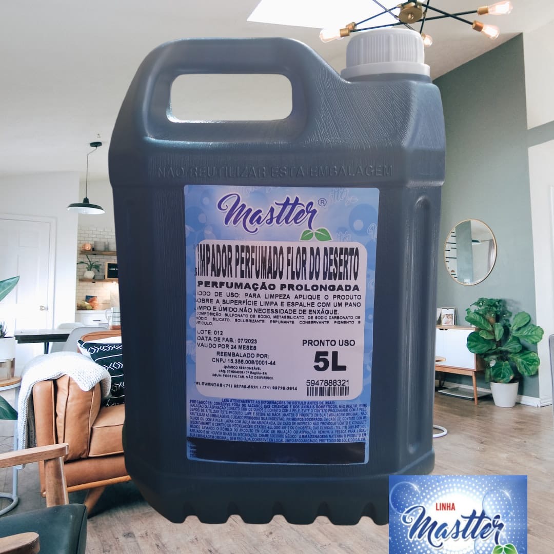 LIMPADOR PERFUMADO 5LT LAVANDA MASTER