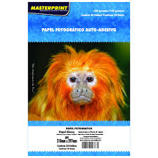 PAPEL FOTOGRAFICO ADESIVO A4 130G 50FL