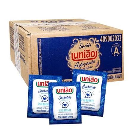 ADOCANTE SACHE UNIAO 6GR SUCRALOSE 400UN