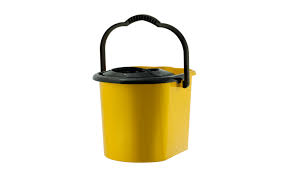 BALDE 15L AMARELO C/ESPREMEDOR FORTCOM