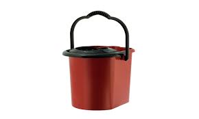 BALDE 15L VERMELHO C/ ESPREMEDOR FORTCOM